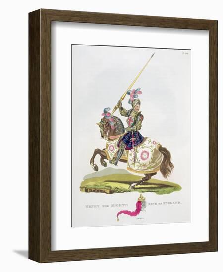 Henry VIII, King of England, 1525 (1824)-Unknown-Framed Giclee Print