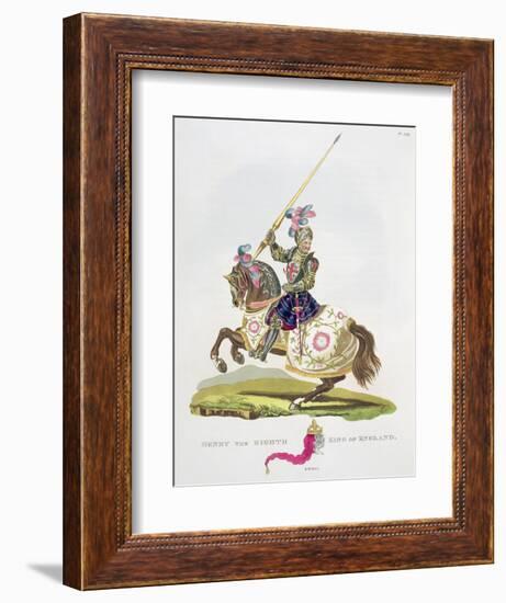 Henry VIII, King of England, 1525 (1824)-Unknown-Framed Giclee Print