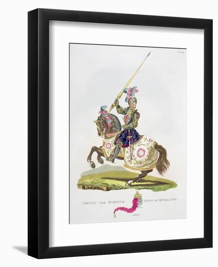 Henry VIII, King of England, 1525 (1824)-Unknown-Framed Giclee Print