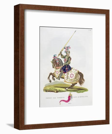 Henry VIII, King of England, 1525 (1824)-Unknown-Framed Giclee Print