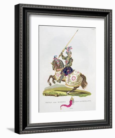 Henry VIII, King of England, 1525 (1824)-Unknown-Framed Giclee Print