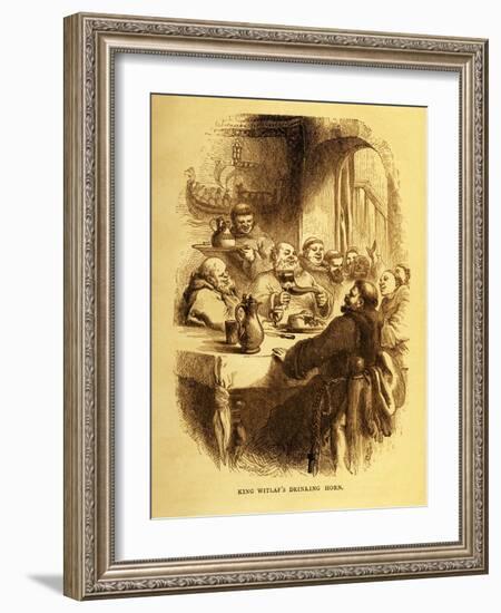 Henry Wadsworth Longfellow 's-John Gilbert-Framed Giclee Print