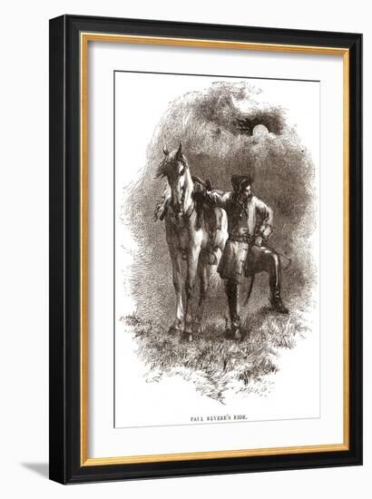 Henry Wadsworth Longfellow 's-John Gilbert-Framed Giclee Print