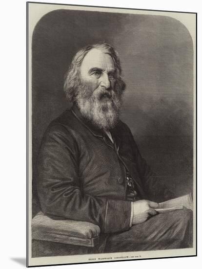 Henry Wadsworth Longfellow-null-Mounted Giclee Print