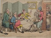A Barber's Shop, 1784-Henry William Bunbury-Framed Giclee Print