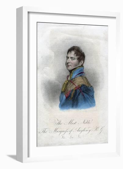 Henry William Paget, 1st Marquess of Anglesey, British Soldier-Thomson-Framed Giclee Print