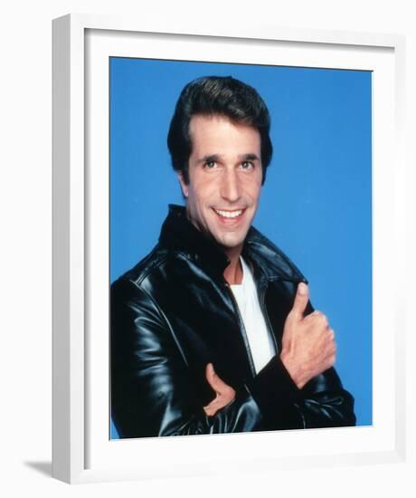 Henry Winkler, Happy Days (1974)-null-Framed Photo