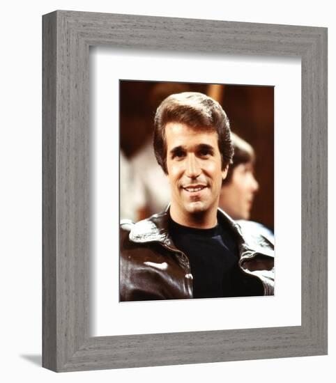 Henry Winkler, Happy Days (1974)-null-Framed Photo