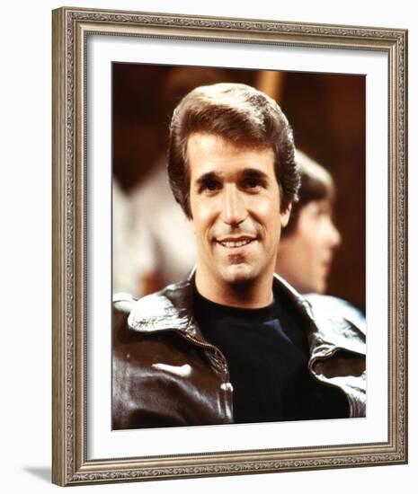 Henry Winkler, Happy Days (1974)-null-Framed Photo