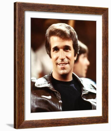 Henry Winkler, Happy Days (1974)-null-Framed Photo