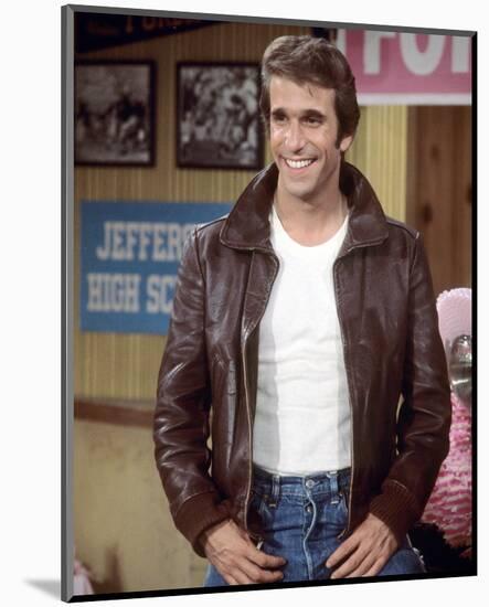 Henry Winkler - Happy Days-null-Mounted Photo
