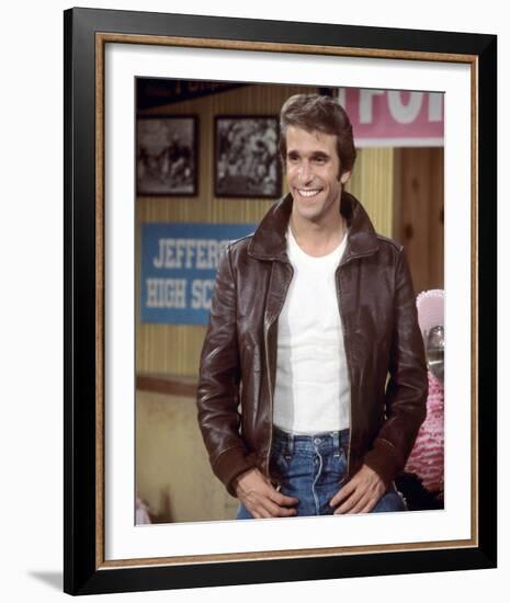 Henry Winkler - Happy Days-null-Framed Photo