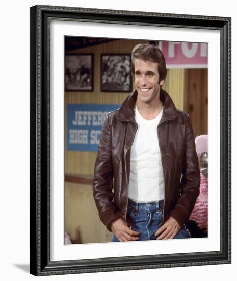 Henry Winkler - Happy Days-null-Framed Photo