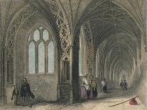 Worcester Cathedral, North West View, 1836-Henry Winkles-Framed Premier Image Canvas