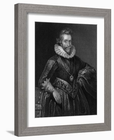 Henry Wriothesley, 3rd Earl of Southampton (1573-162), 1824-R Cooper-Framed Giclee Print