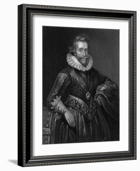 Henry Wriothesley, 3rd Earl of Southampton (1573-162), 1824-R Cooper-Framed Giclee Print