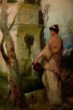 Girl at the Well, 1889 (Oil on Canvas)-Henryk Siemieradzki-Framed Giclee Print