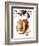 "Hens and Gardner," Saturday Evening Post Cover, May 11, 1935-Joseph Christian Leyendecker-Framed Giclee Print