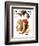 "Hens and Gardner," Saturday Evening Post Cover, May 11, 1935-Joseph Christian Leyendecker-Framed Giclee Print