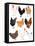 Hens In Glasses-Hanna Melin-Framed Stretched Canvas