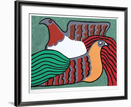 Hens-Victor Delfin-Framed Limited Edition