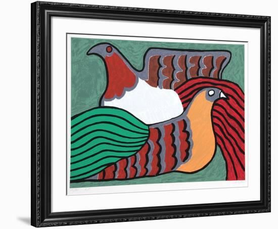 Hens-Victor Delfin-Framed Limited Edition