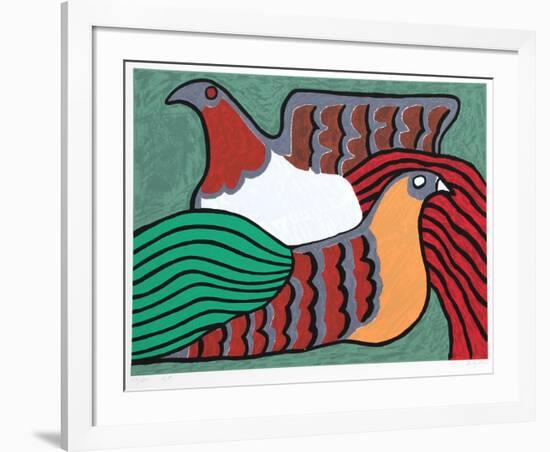 Hens-Victor Delfin-Framed Limited Edition