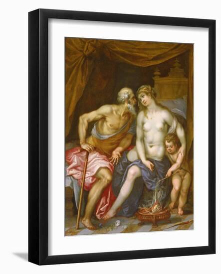 Hephaestus and Aphrodite-Hendrik van the Elder Balen-Framed Giclee Print