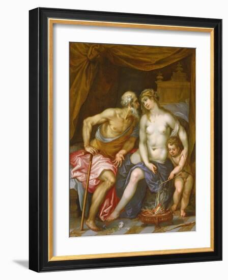 Hephaestus and Aphrodite-Hendrik van the Elder Balen-Framed Giclee Print