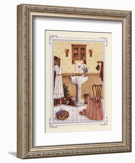 Her Bathroom-Unknown Shannon-Framed Art Print