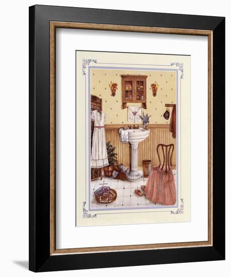 Her Bathroom-Unknown Shannon-Framed Art Print