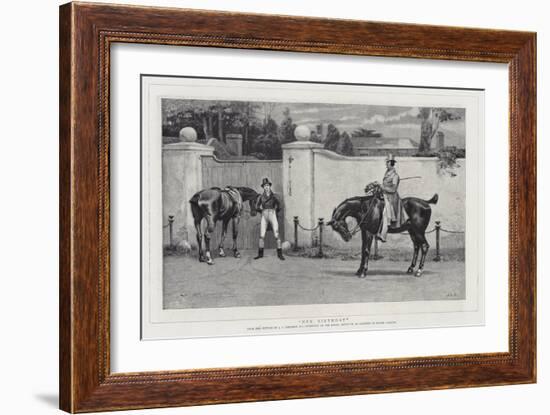 Her Birthday-John Charles Dollman-Framed Giclee Print