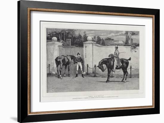 Her Birthday-John Charles Dollman-Framed Giclee Print