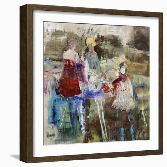 Her Blue Boots-Jodi Maas-Framed Giclee Print