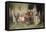 Her Debut, 1903 (18th century scene)-Henry Gillard Glindoni-Framed Premier Image Canvas