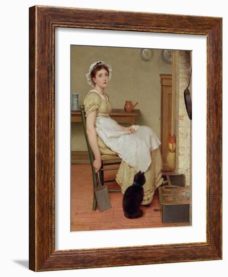 Her First Place-George Dunlop Leslie-Framed Giclee Print