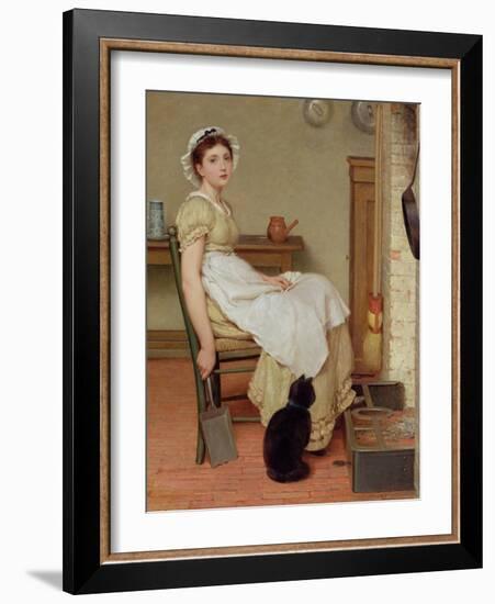 Her First Place-George Dunlop Leslie-Framed Giclee Print