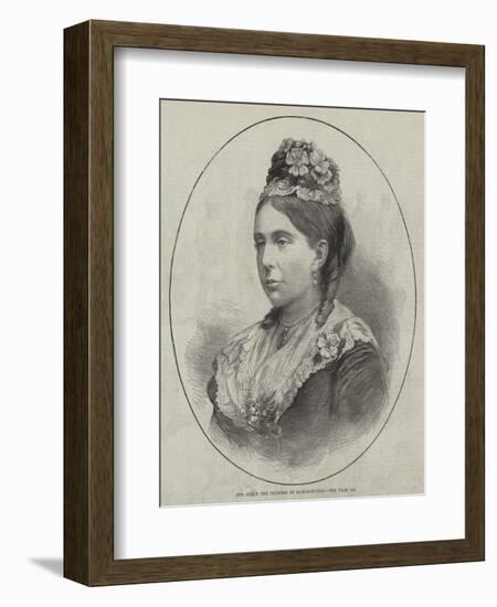 Her Grace the Duchess of Marlborough-null-Framed Giclee Print