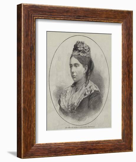 Her Grace the Duchess of Marlborough-null-Framed Giclee Print