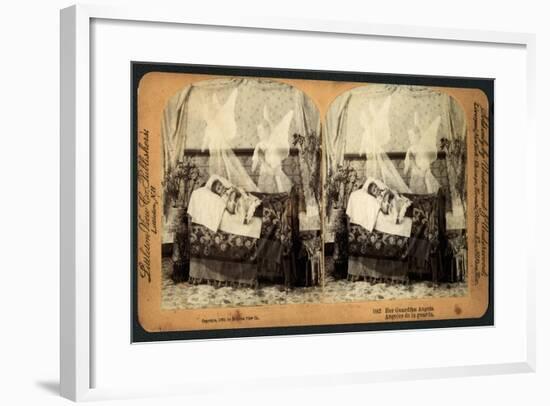 Her Guardian Angels, 1893-null-Framed Giclee Print