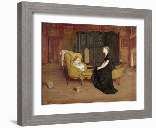 Her Idol, C.1868-70-William Quiller Orchardson-Framed Giclee Print