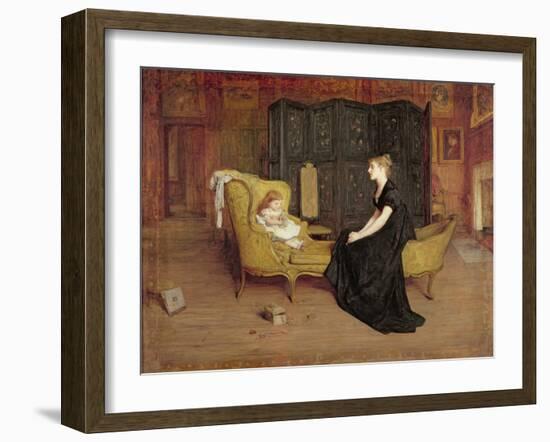 Her Idol, C.1868-70-William Quiller Orchardson-Framed Giclee Print