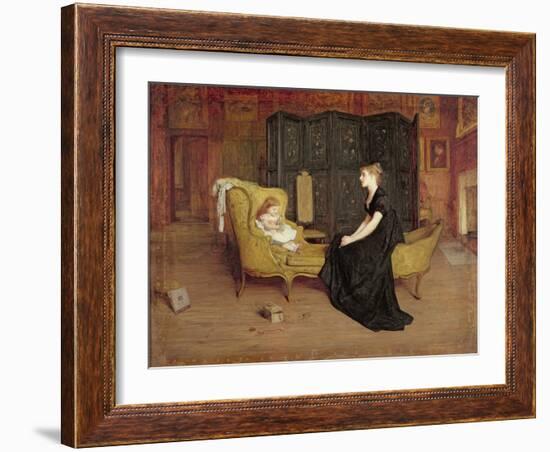 Her Idol, C.1868-70-William Quiller Orchardson-Framed Giclee Print