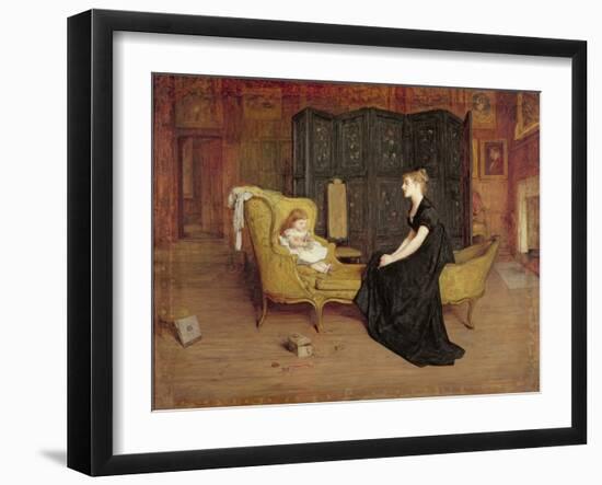 Her Idol, C.1868-70-William Quiller Orchardson-Framed Giclee Print