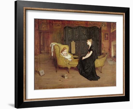 Her Idol, C.1868-70-William Quiller Orchardson-Framed Giclee Print