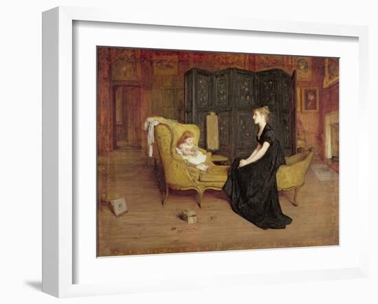 Her Idol, C.1868-70-William Quiller Orchardson-Framed Giclee Print