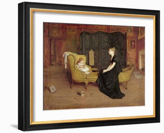 Her Idol, C.1868-70-William Quiller Orchardson-Framed Giclee Print