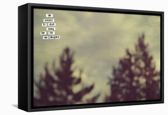 Her Life-Vintage Skies-Framed Premier Image Canvas