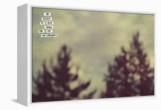 Her Life-Vintage Skies-Framed Premier Image Canvas