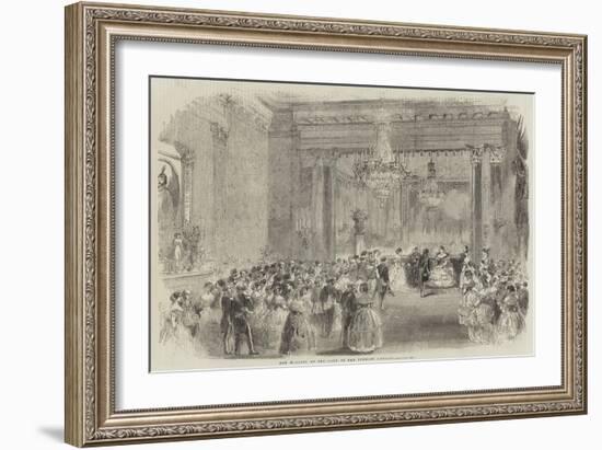 Her Majesty at the Ball of the Turkish Embassy-null-Framed Giclee Print